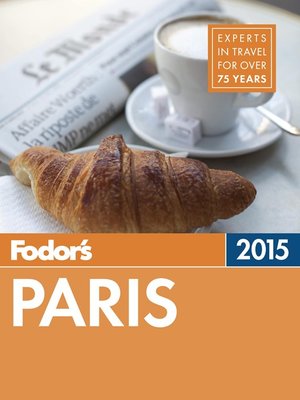 cover image of Fodor's Paris 2015